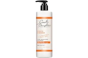 CAROL'S DAUGHTER Carol’s Daughter Coco Creme Curl Quenching Sulfate Free Shampoo for Very Dry Hair, with Coconut Oil and Mango Butter, Sulfate Free Shampoo for Curly Hair, 12 fl oz