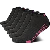 Reebok Womens Athletic Socks - Performance Cushioned Low Cut Socks (6 Pack)