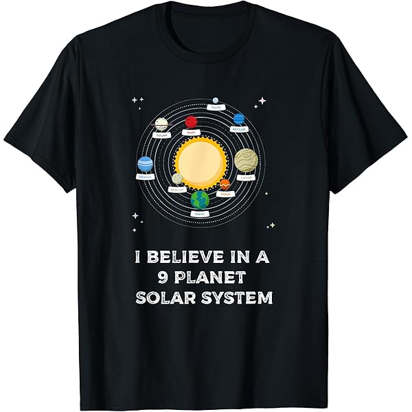 Amazon.com: Back in my day we had nine planets Solar System T