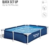 Bestway Steel Pro Pool 7.3ft Rectangle Above Ground Family Pool view 5