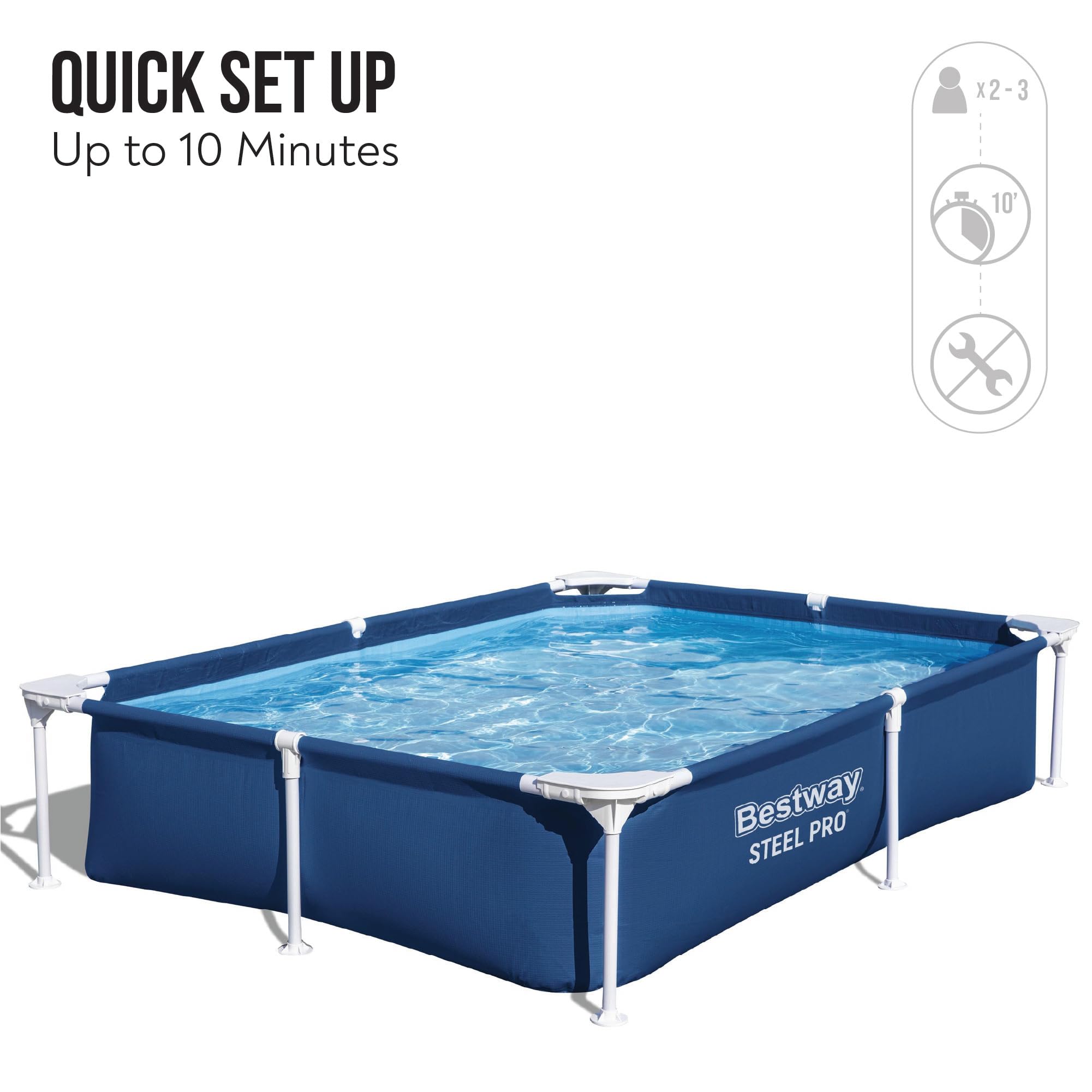 7'3" x 59" x 17"/2.21m x 1.50m x 43cm Pool 5