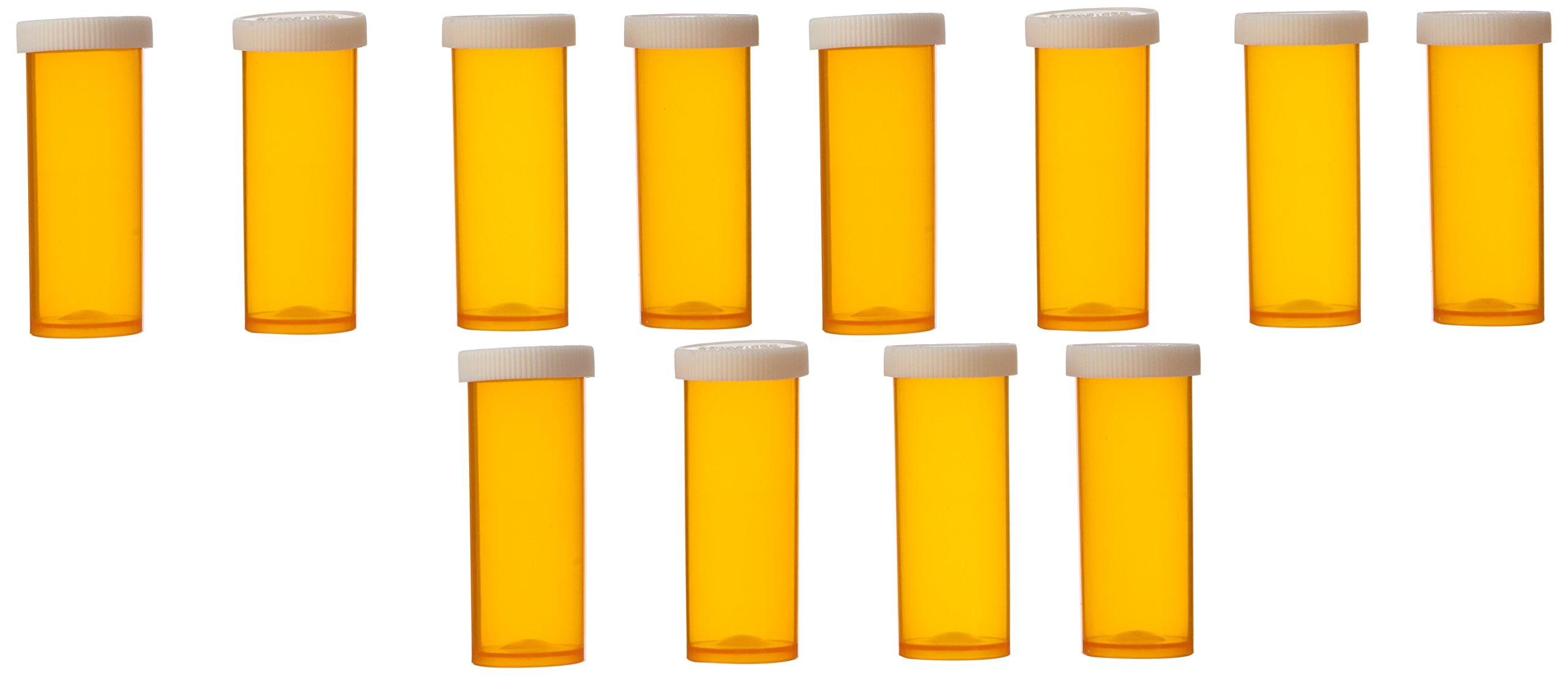 Cafe Cubano® Small Plastic Prescription Vials with Snap