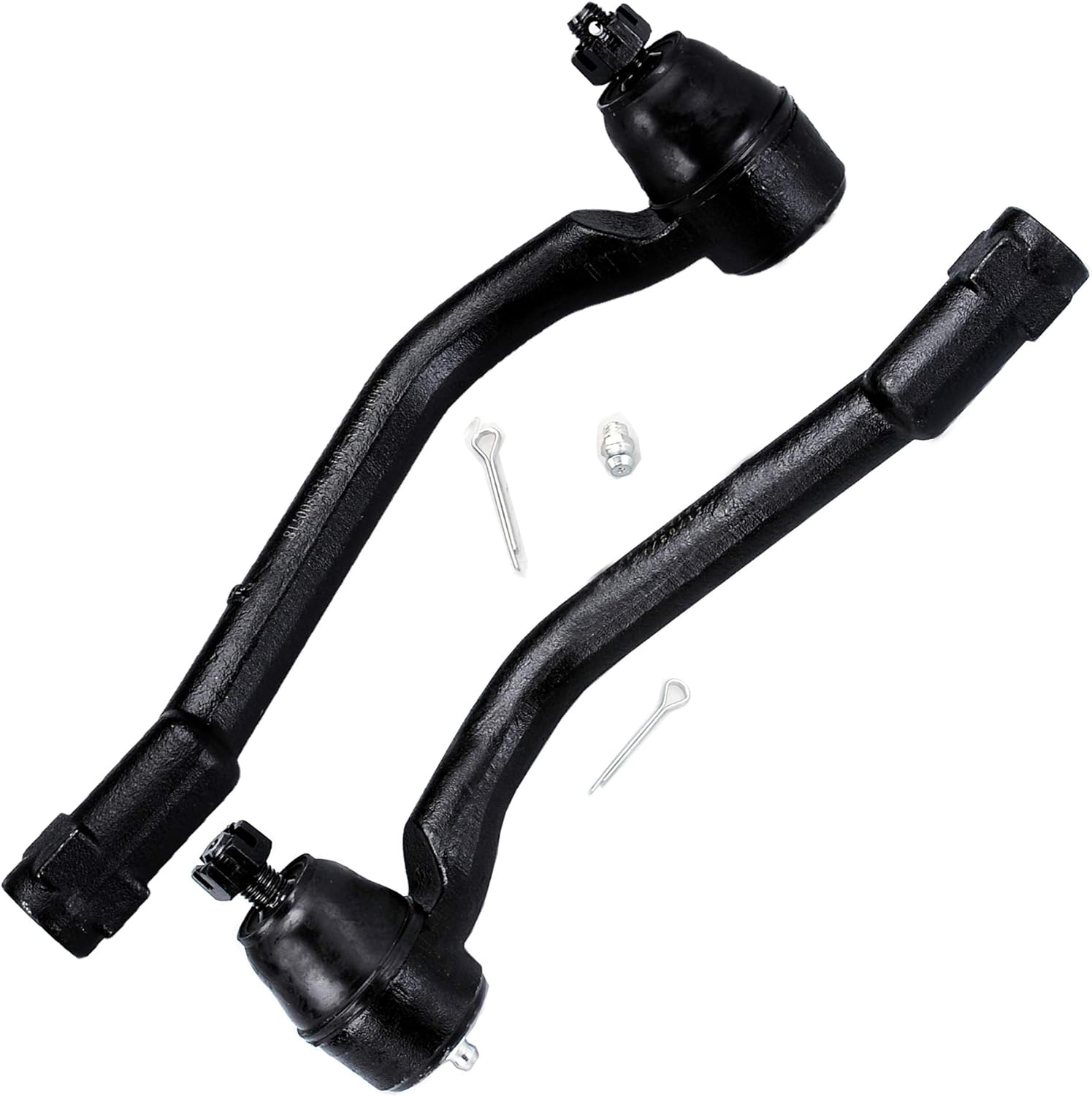 Pair Of Outer Tie Rod Ends For Hyundai Sonata Tucson Kia Optima 5 Year