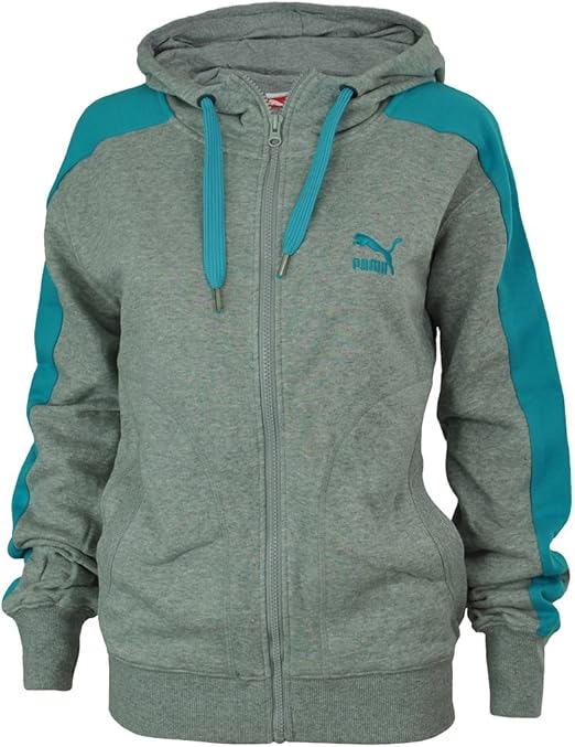 puma sweatjacke damen grau