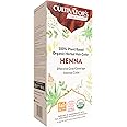 Cultivator's 100% Organic USDA Certified Henna Powder for Hair | Natural Henna powder for hair color and growth | henna powder for hair - No chemical or additive | Lawsonia Inermis - 3.5 Ounce