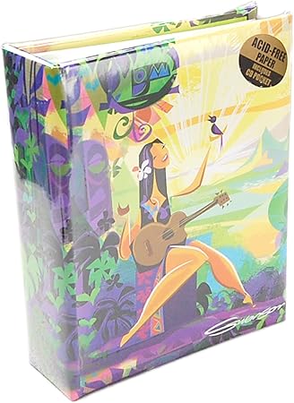 Amazon Breezyisland ハワイより直輸入 ハワイ柄 フォトアルバム 1枚入 やっぱりベストショットはアルバムにしたい 文房具 オフィス用品 文房具 オフィス用品