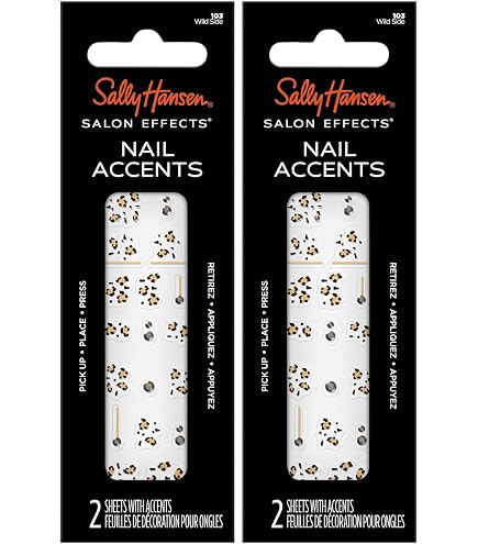 Amazon.com: Sally Hansen Salon Effects Nail Accents, Wild Side