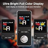 LEKATO AT-07 Chromatic Tuner Pedal for Guitar and Bass with LCD Display view 5