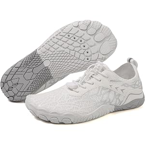 HF Stride Shoes Women Slip On Walking Sneakers HF Stride Barefoot Shoes Women Wide Toe Box Sneakers Healthy & Non-Slip Hike B