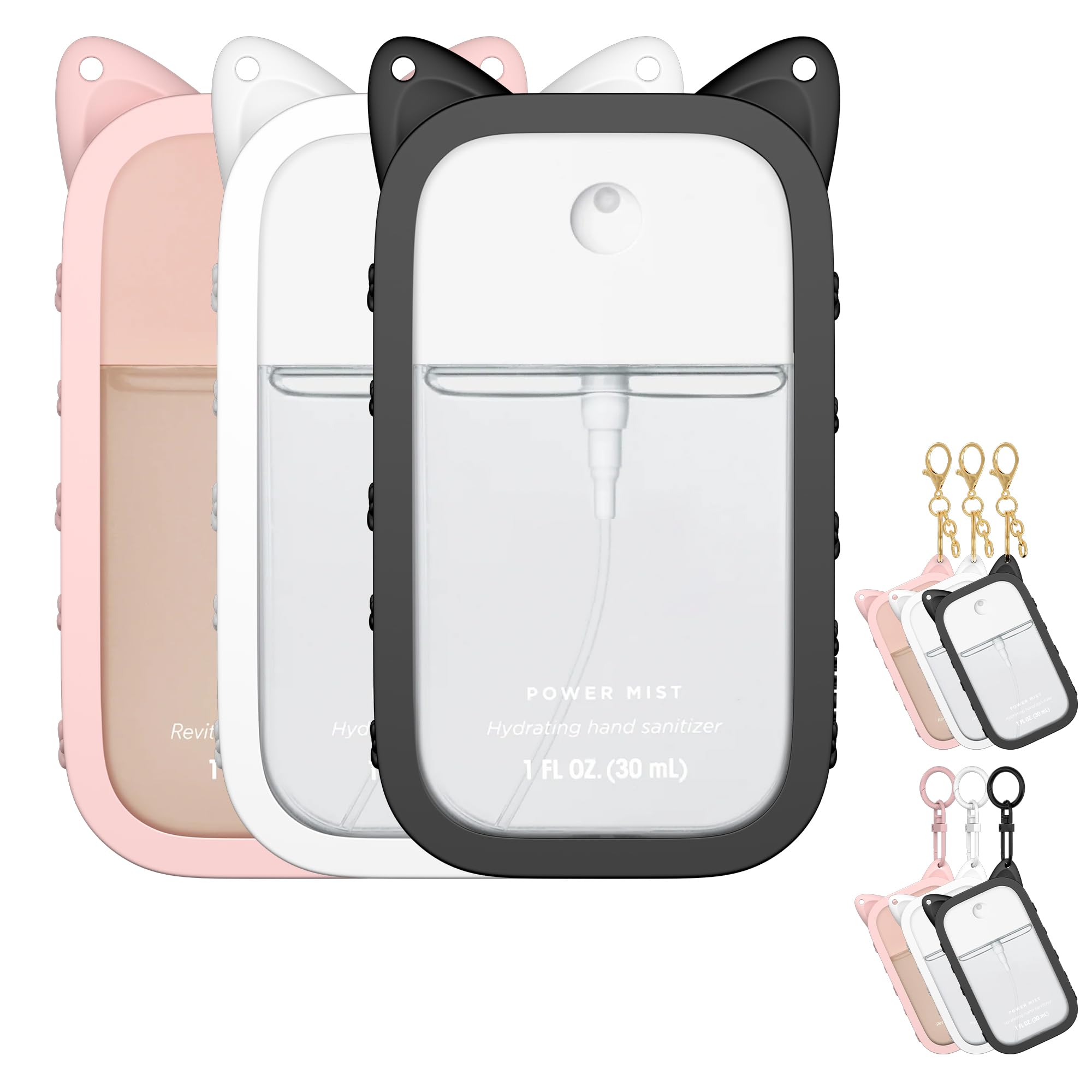 3 Sets Silicone Case Compatible with Touchland Hand