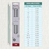 KnitPro Zing Single Pointed Needles 14in 3.00mm Aluminium view 4