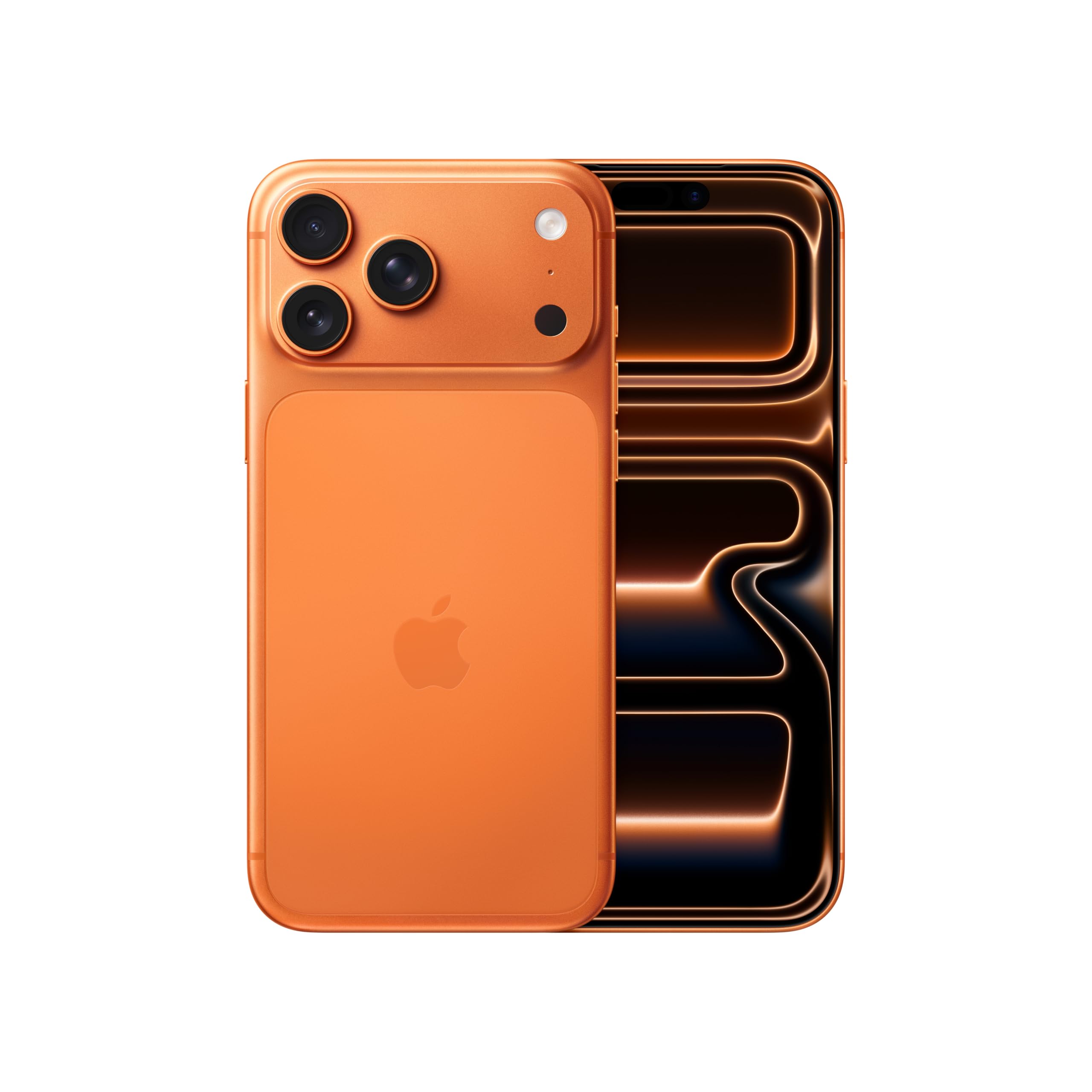 Apple iPhone 17 Pro Max 256 GB: 6,9" Display mit ProMotion, A19 Pro Chip, beste Batterielaufzeit, die es je in einem iPhone gab, Pro Fusion Kamera-System, Center Stage Frontkamera; Cosmic Orange