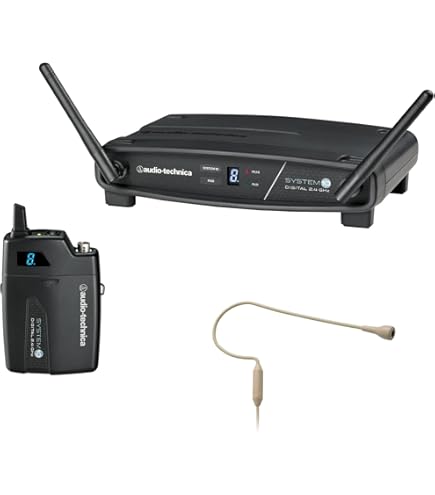 ヘッドホン ATW-1101 Amazon.com: Audio-Technica ATW-1101/H Wireless Headworn Microphone