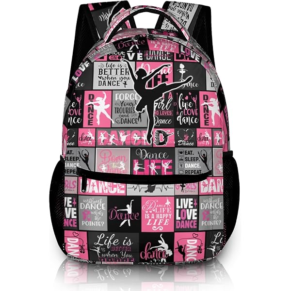 Kids 'I Love Gymnastics' Schulrucksack – 43,2x27,9x16 Cm, Wasserabweisend, Mit Seitentaschen, Für Teenager