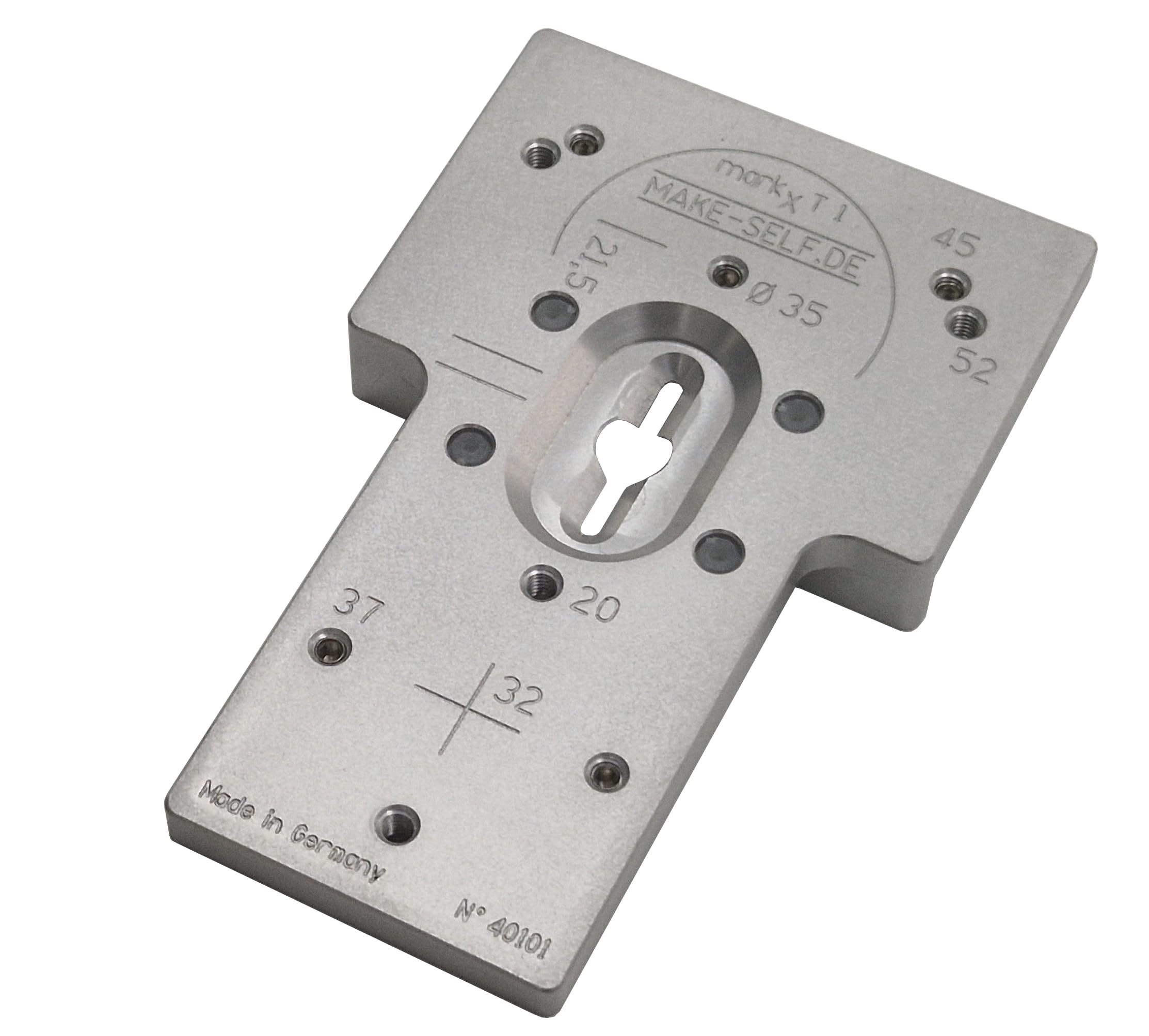 Drill marker for pot bands, grain gauge.