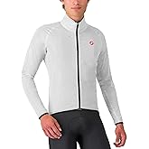 CASTELLI Men’s Squall Shell Jacket, Full Waterproof, Windproof Lightweight Reflective Jacket, Road Cycling & Gravel Biking