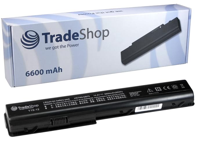 Akku 6600mAh ersetzt Hewlett Packard HP Pavilion HSTNN-DB74 HSTNN-DB75 HSTNN-IB74 HSTNN-IB75 HSTNN-OB75 464059-121 464059-141