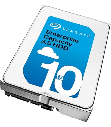 PCパーツ 10TB HELIUM 3.5 7200 256MB CACHE SAS 4KN Seagate Exos Enterprise Capacity 3.5'' HDD 10TB (Helium