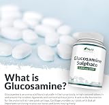 Nu U Nutrition Glucosamine Sulphate 1500mg 365 Tablets UK Made Mega Strength view 7