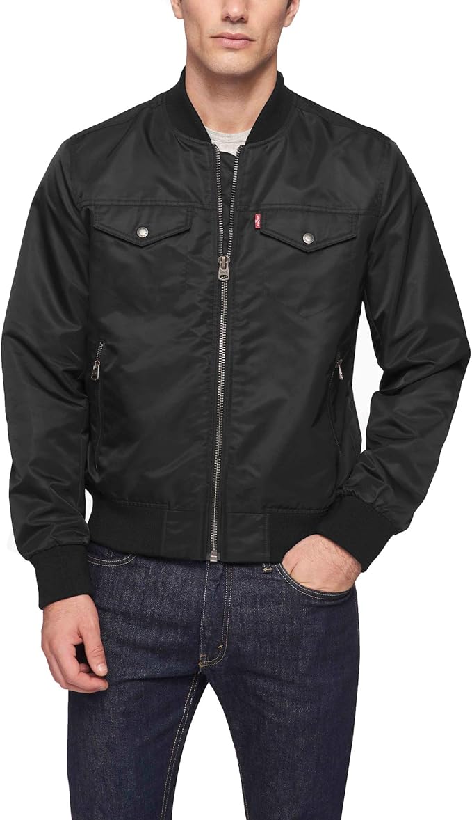 Levi's Men's Varsity Bomber Trucker Jacket Amazon.co.uk Clothing