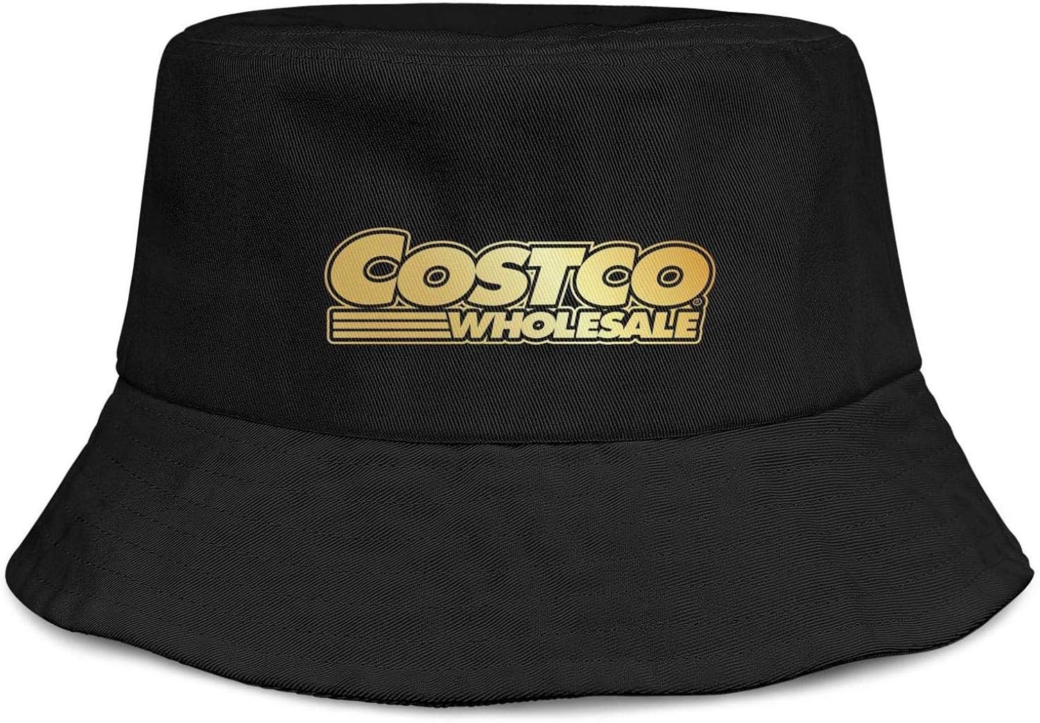 PZX1586 Women's Mens Trend Front Bucket Hat CostcoWholesaleFlashGold