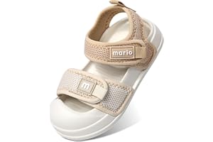 MK MATT KEELY Kids Sandals Boys Girls Summer Outdoor Non-slip Athletic Sandals Closed Toe Adjustable Sport Sandal Lightweight Beach Shower Shoes for Toddler/Little Kid