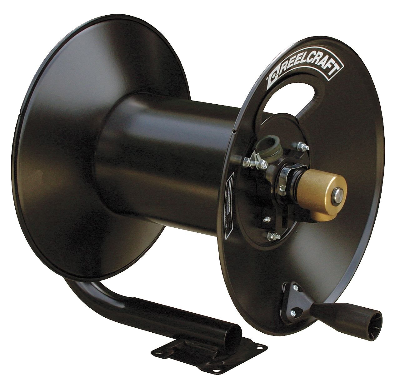 Hose Reel, Hand Crank, Cap 100ft Air Tool Hose Reels
