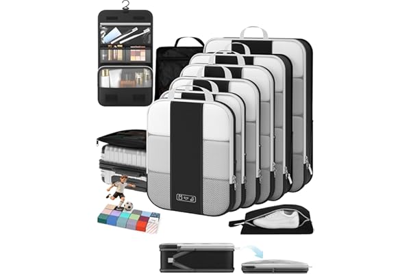 10-Set Compression Packing Cubes