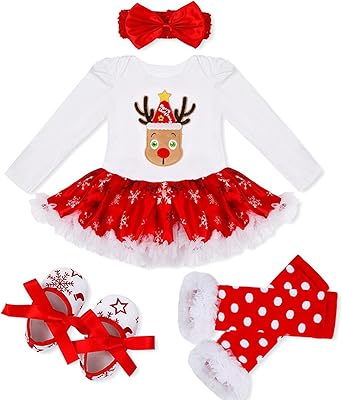 my first christmas baby outfit