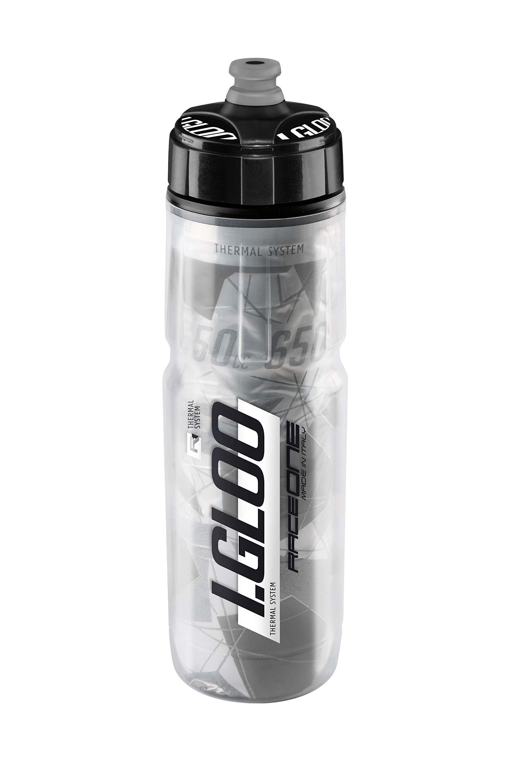 RACE ONE Thermal Bottle 650ml IGLOO 2.0 White