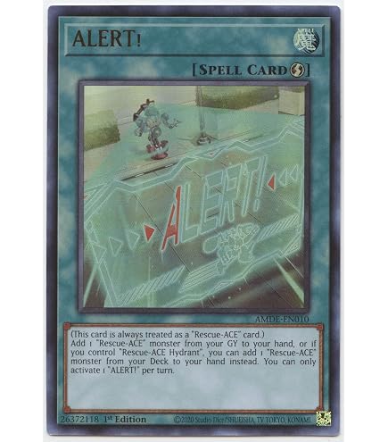 yugioh rescue ace cards Amazon.com: Rescue! - AMDE-EN009 - Ultra Rare