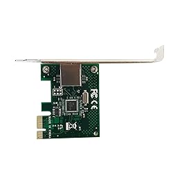 HINYSENO 1 Port RJ-45 10/100/1000Mbps PCI-Express