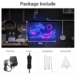 MiMaik The Great Wave Off Kanagawa LED Neon