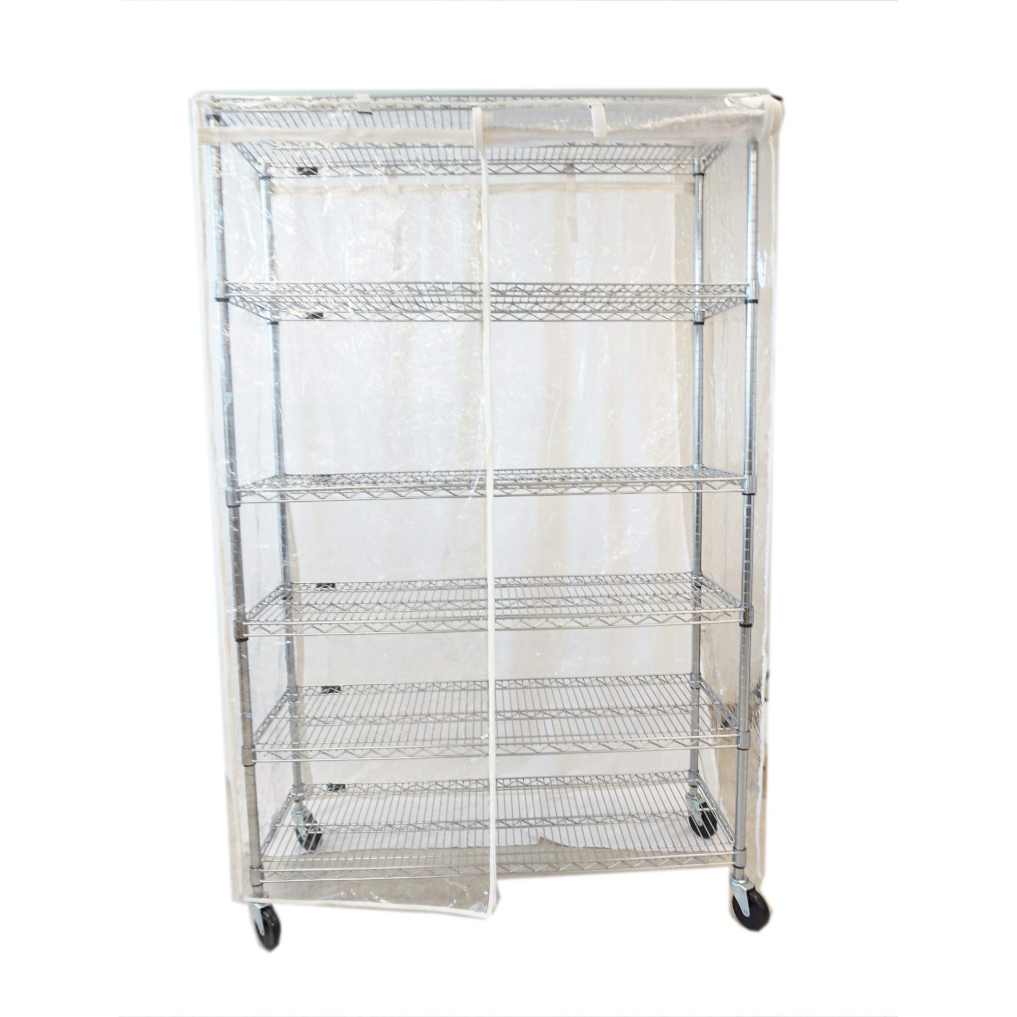 Formosa Covers Storage Shelving Unit Cover Crystal Clear See Through