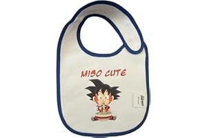 ANIMEPARENTS Anime Baby Bibs, 1PC Cotton Baby Bibs for Drooling and Teething, Unisex Baby Drool Bib for Boys Girls, Gift for Anime Lovers