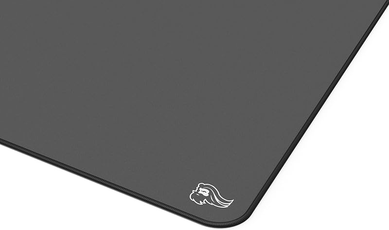 Elements Ice Alfombrilla Revestida en Vidrio Templado (Negro)