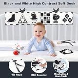 Joyreal Black and White Sensory Toys 32 pcs Newborn 0-6 Months Kit view 5