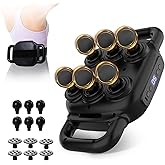 APXPF 6 Head Massage Gun - Deep Tissue Massage Gun with 50 Adjustable Intensities & 9 Modes, Electric Percussion Massage Tool for Back, Leg, Muscle Pain Relief, Ideal Gifts for Friends and Parents