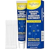 Bighero Wart Fast Acting Cream - Wart Cream for Genital Warts, Plantar Wartss, Common Wartes, Corn, Flat Warts NDC (84010-047-01)