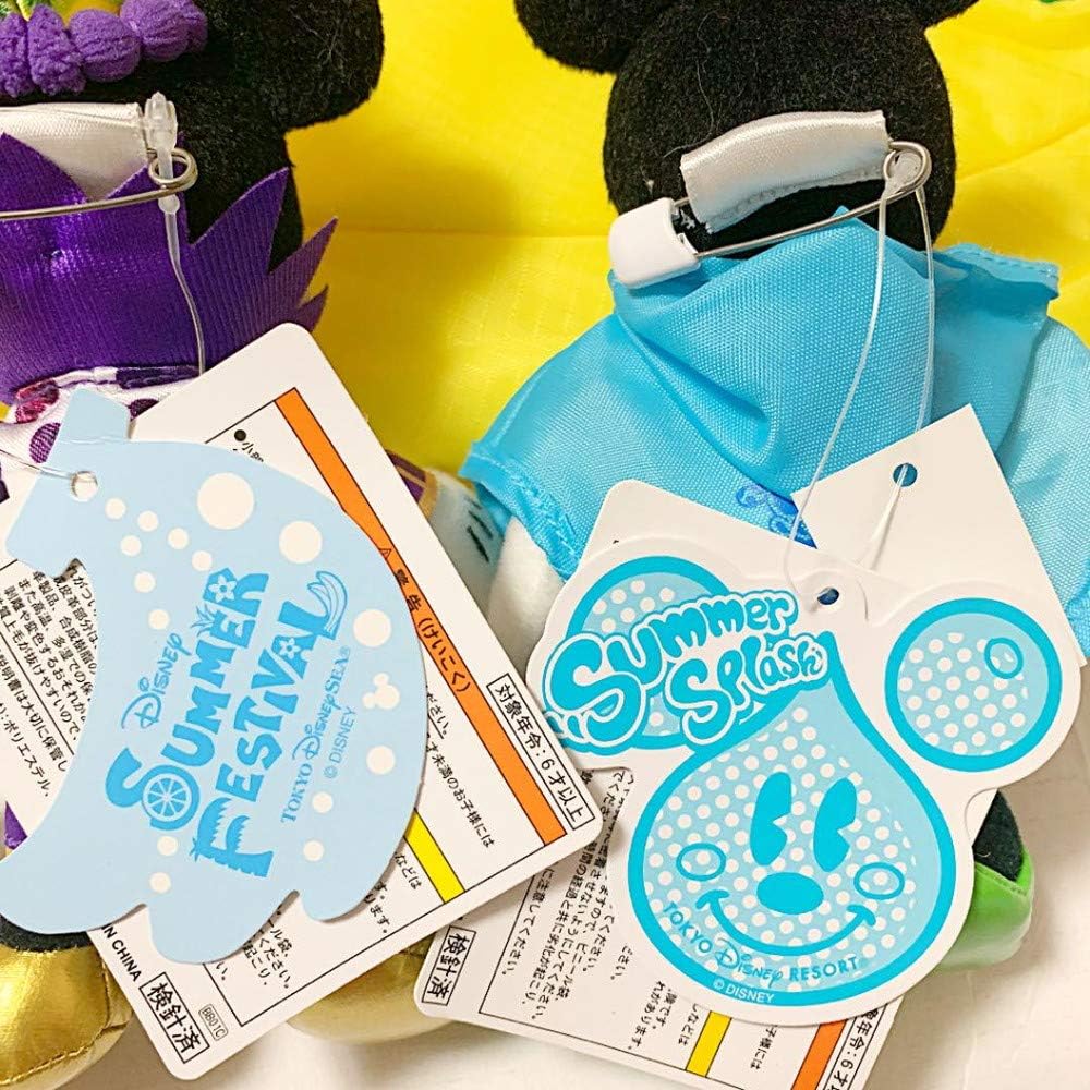 Amazon ミッキーマウス ミッキー ミニーマウス ミニー バナナ ショルダー バッグ ぬいぐるみバッジ ぬいば セット サマーフェスティバル Tds トロピカルスプラッシュ Disney ディズニー ディズニーランド ディズニーシー ディズニーリゾート グッズ アニメ 萌え