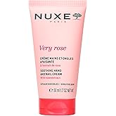 Nuxe Very Rose Hand and Nail Cream, Hydrating & Soothing Hand Moisturizer with Rose Oil Extract, Aloe Vera and Glycerin, 1.7 Fl Oz