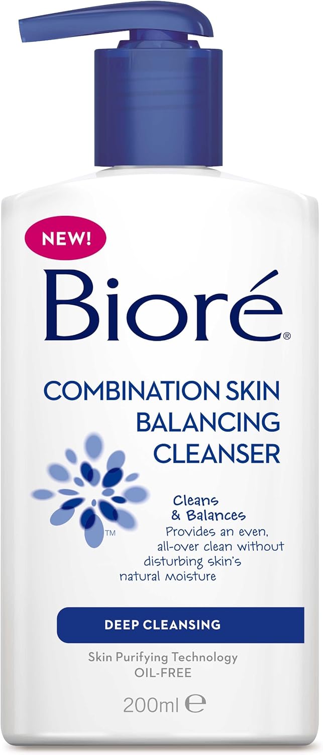 biore combination skin balancing cleanser