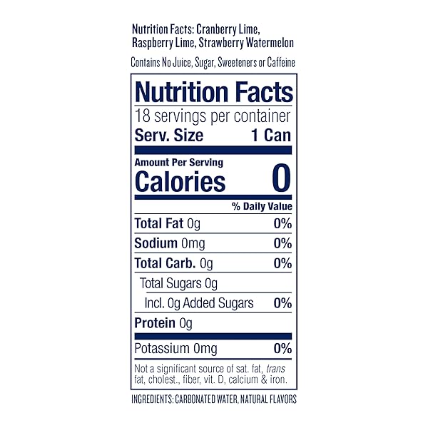 POLAR SELTZER WATER BERRIES VARIETY PACK, 12 FL OZ CANS, 18 PACK