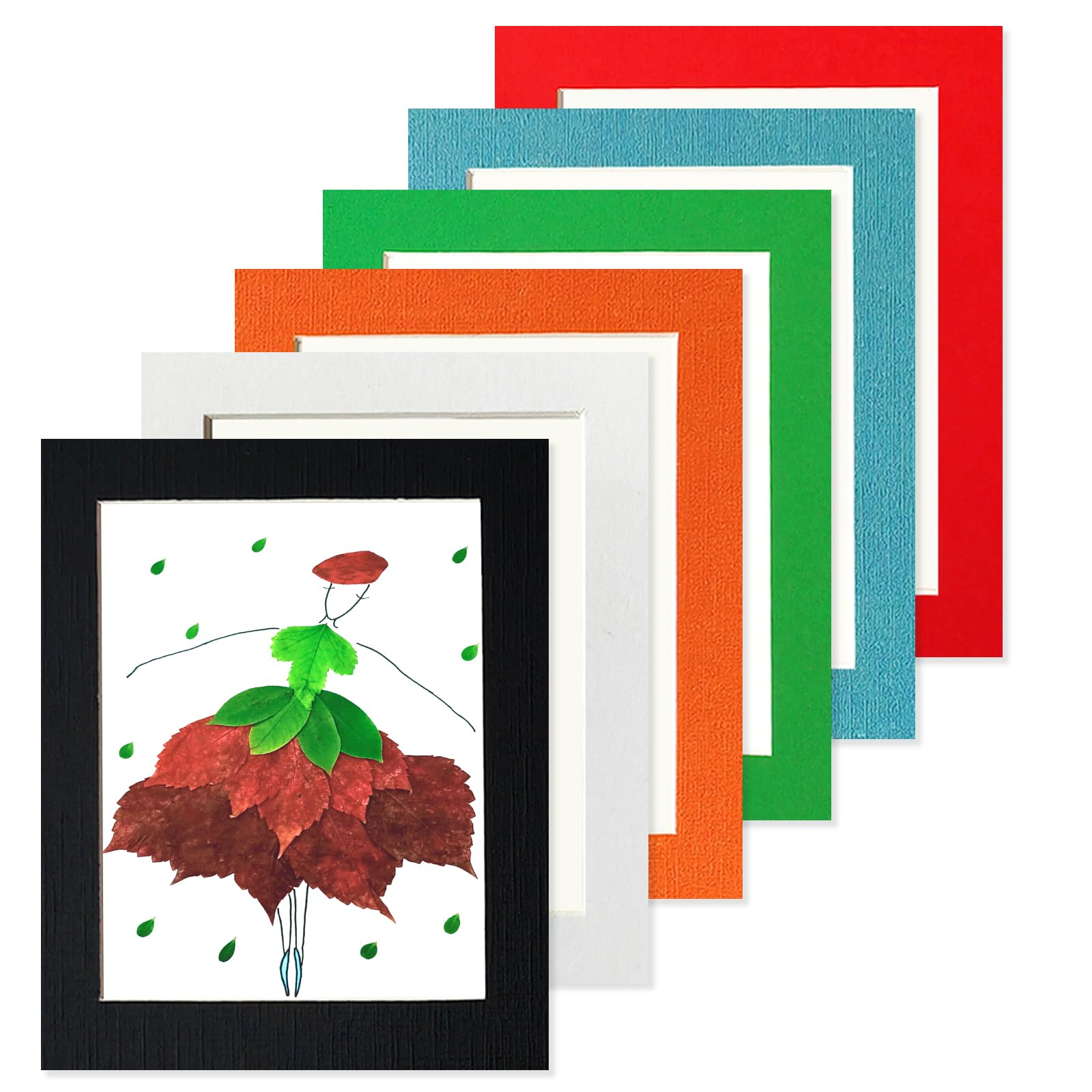 YIYINOE 8x10 Picture Frame Set of 6,Paper Photos