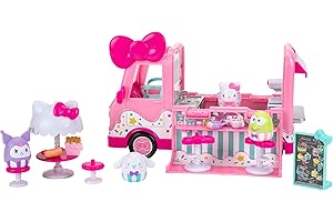 Squish-a-longs Hello Kitty and Friends Hello Kitty Cafe Truck Playset