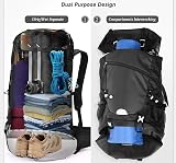 HOMIEE 50L Hiking Backpack Waterproof Large Rucksack for Men Women view 6