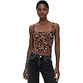L'AGENCE Women's Rasha Shirred Tank