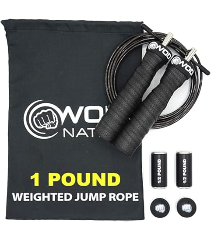 Amazon.com : Crossrope Get Lean Set - Weighted Jump Rope- 1