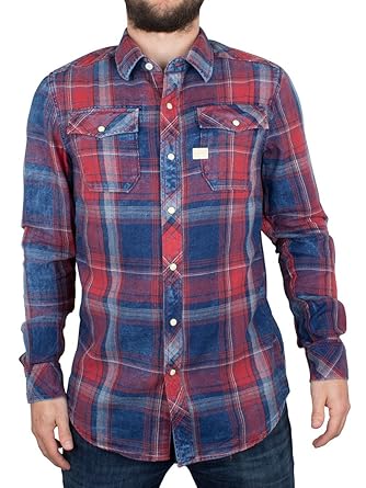 g star check shirt