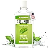 Xyloburst Oral Rinse Mouthwash - Natural Xylitol Mouthwash | Fluoride Free Mouth Wash | Alcohol Free Mouth Wash | Fresh Mint Mouth Rinse | SLS Free